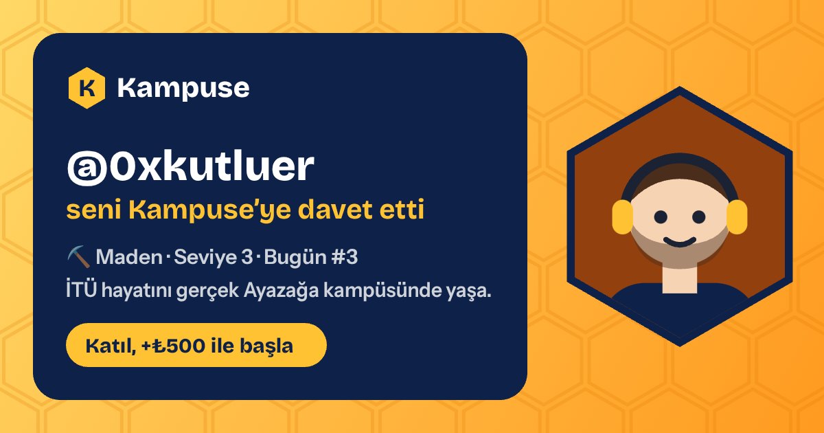 @0xkutluer · Kampuse