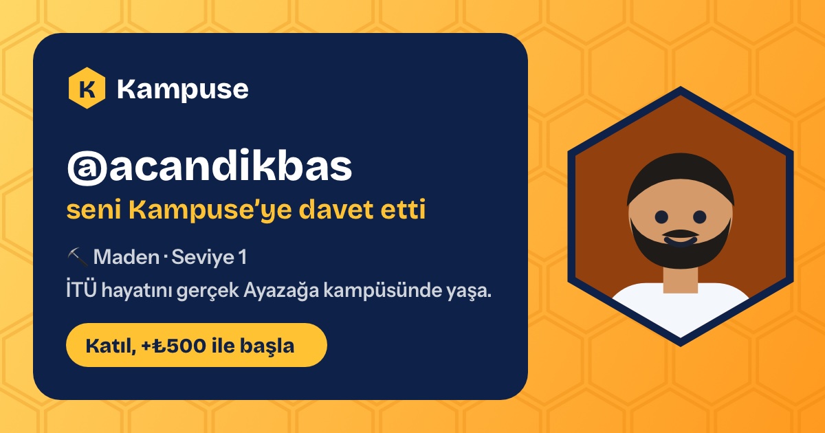 @acandikbas · Kampuse