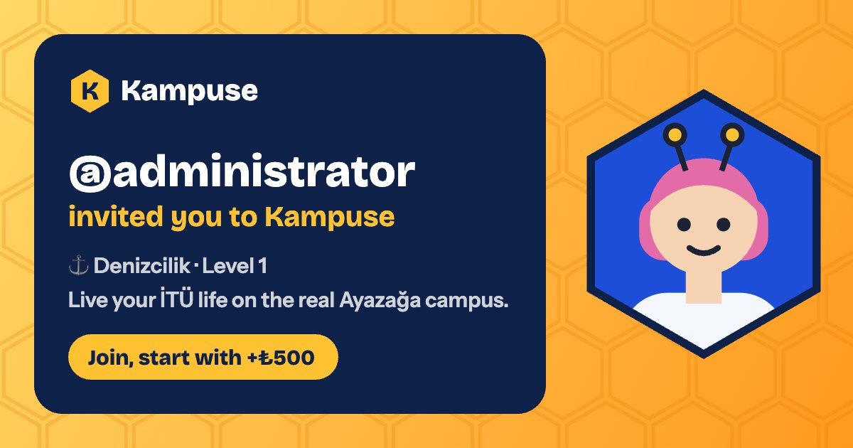 @administrator · Kampuse