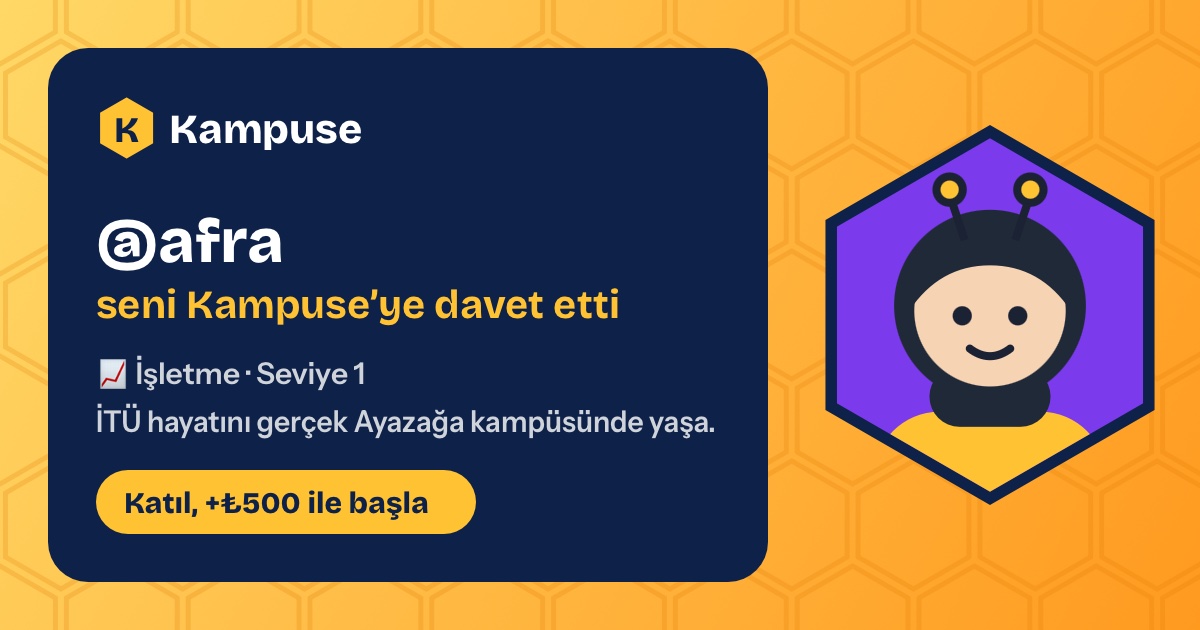 @afra · Kampuse