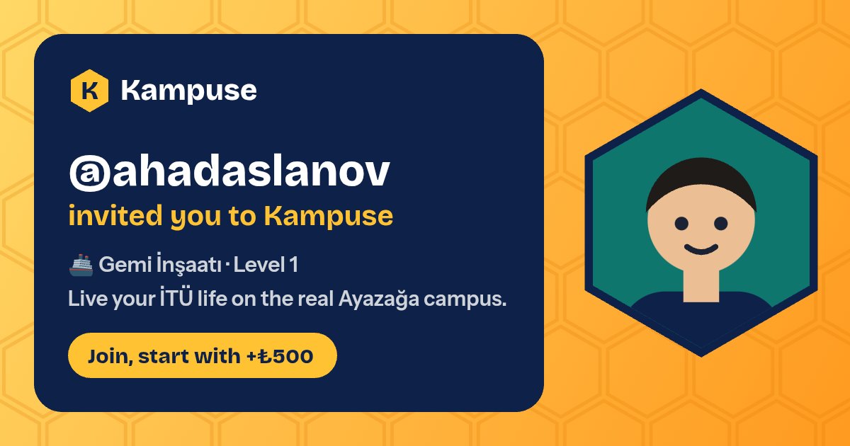 @ahadaslanov · Kampuse