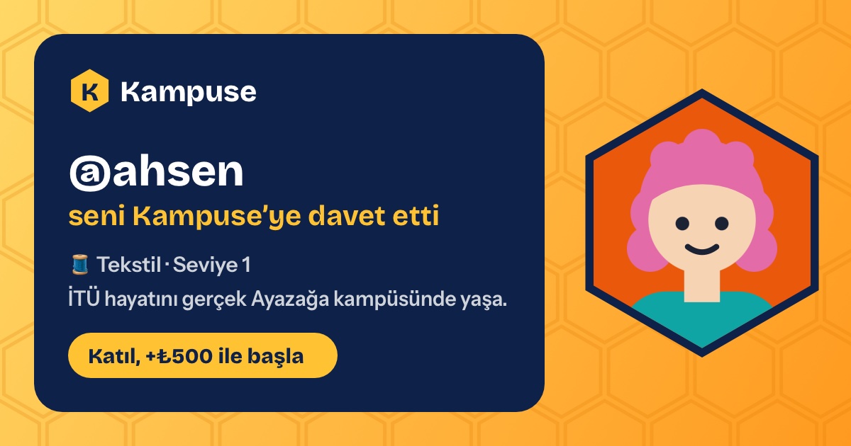 @ahsen · Kampuse