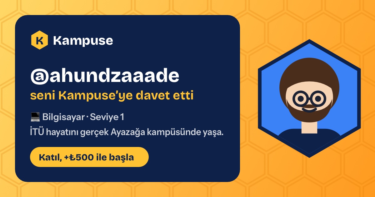 @ahundzaaade · Kampuse