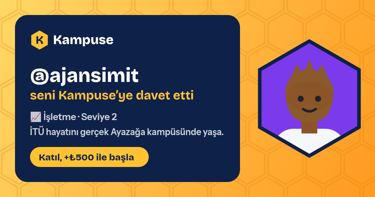 @ajansimit · Kampuse