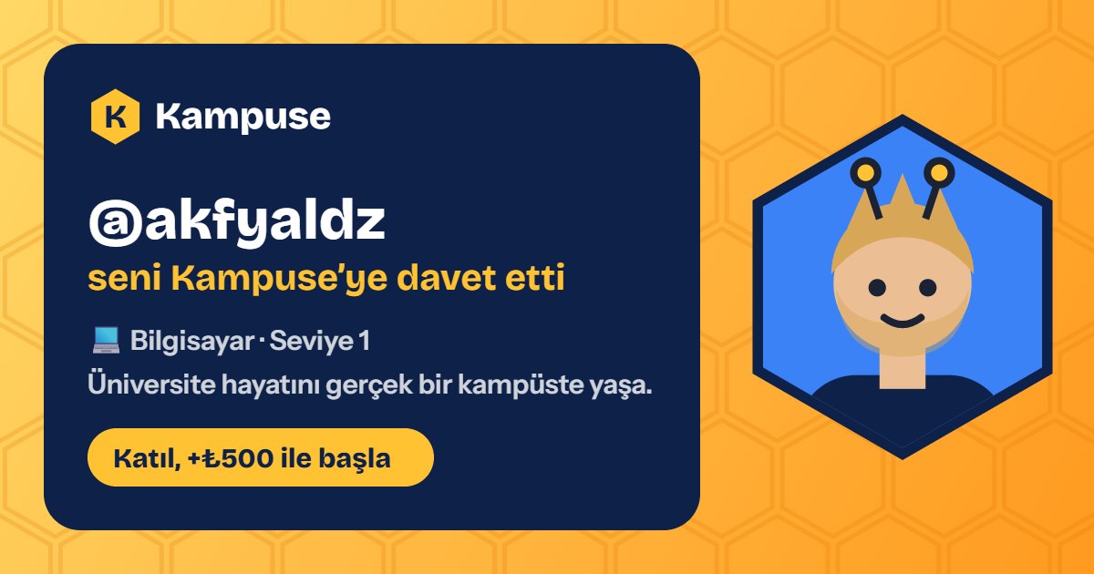 @akfyaldz · Kampuse