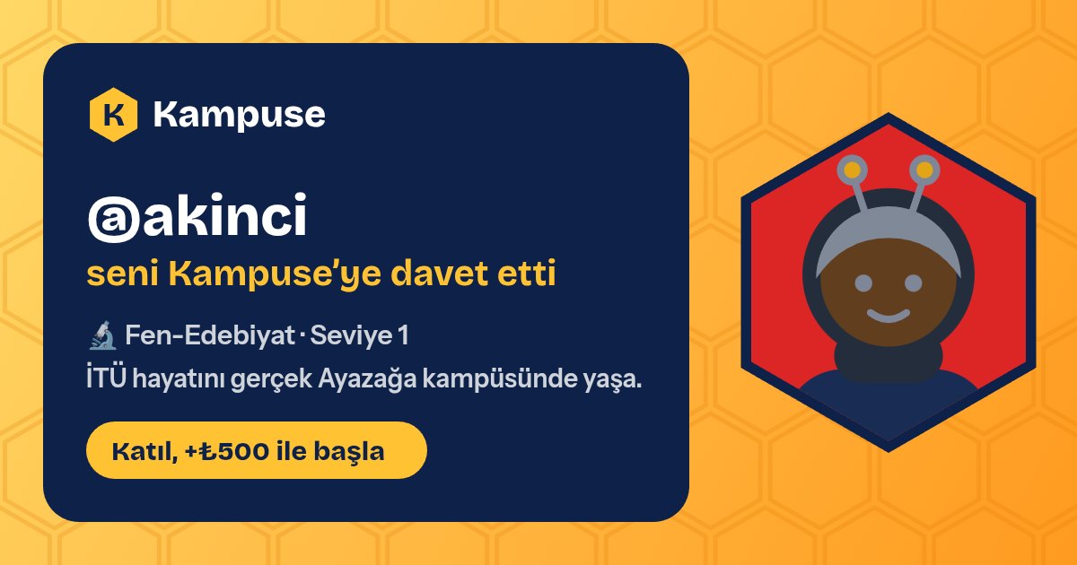 @akinci · Kampuse