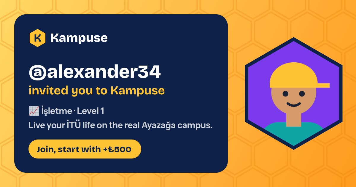 @alexander34 · Kampuse