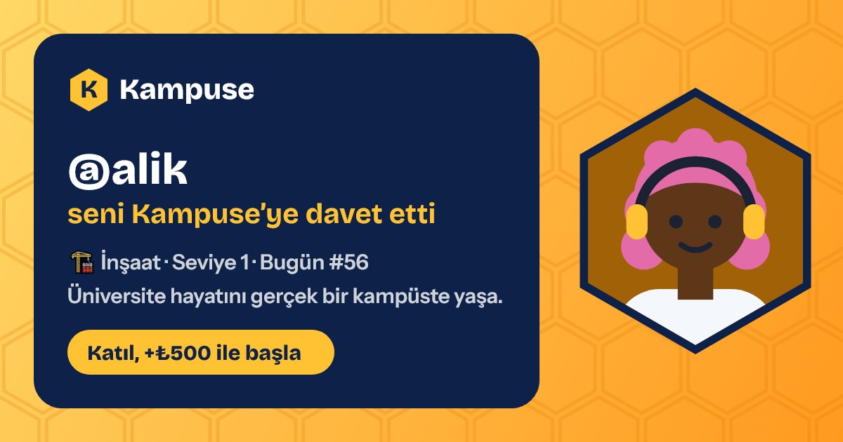 @alik · Kampuse
