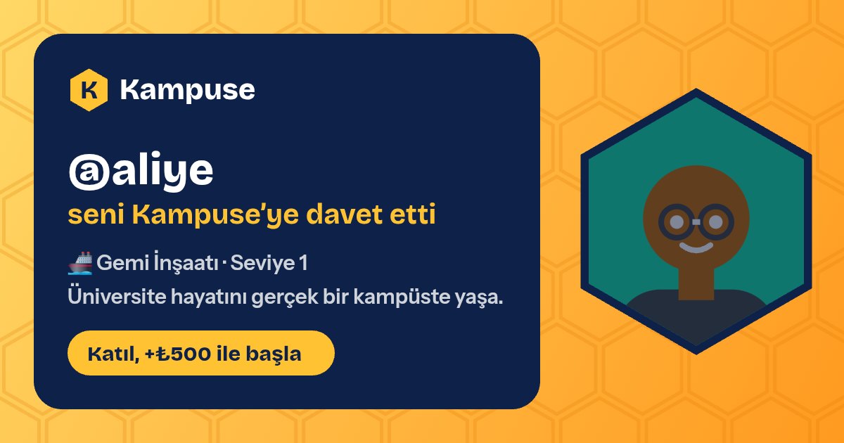 @aliye · Kampuse