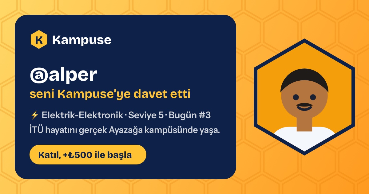 @alper · Kampuse
