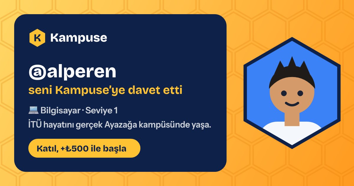 @alperen · Kampuse