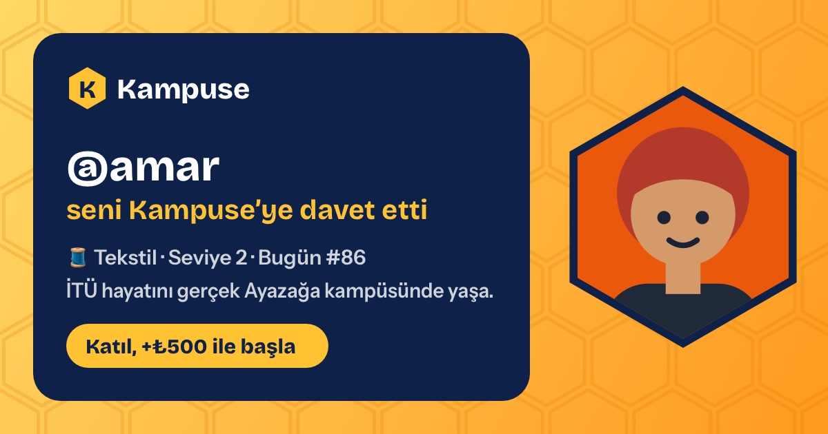 @amar · Kampuse