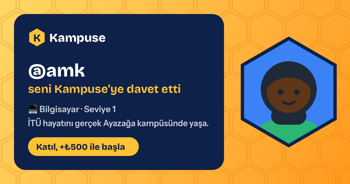 @amk · Kampuse