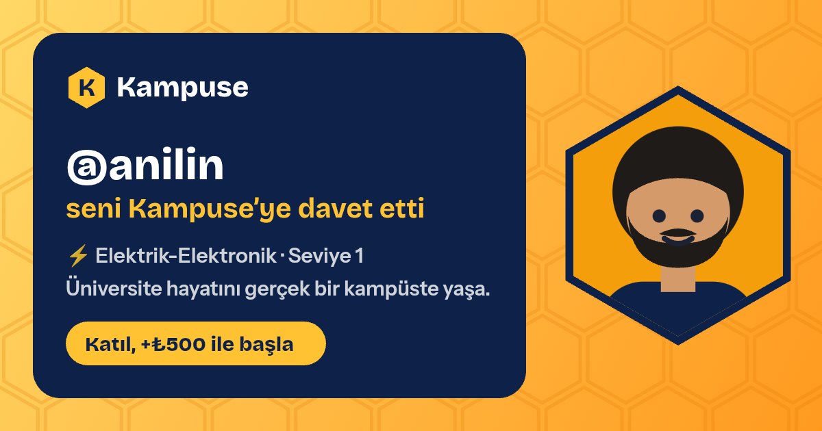@anilin · Kampuse