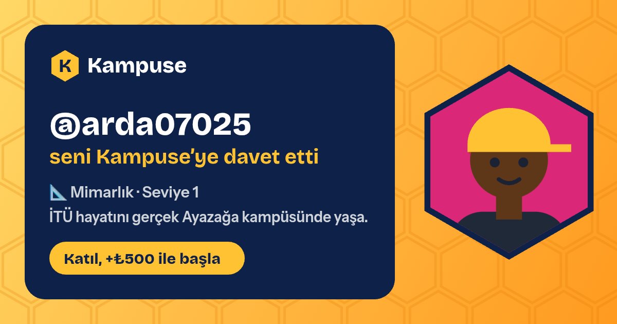 @arda07025 · Kampuse
