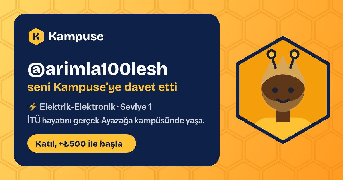 @arimla100lesh · Kampuse