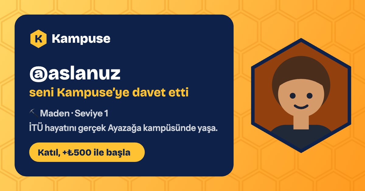 @aslanuz · Kampuse