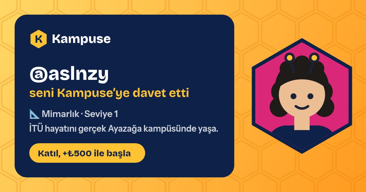 @aslnzy · Kampuse