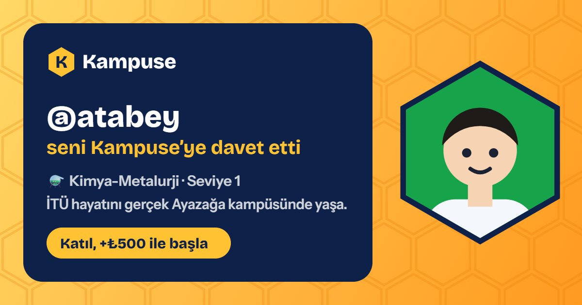 @atabey · Kampuse
