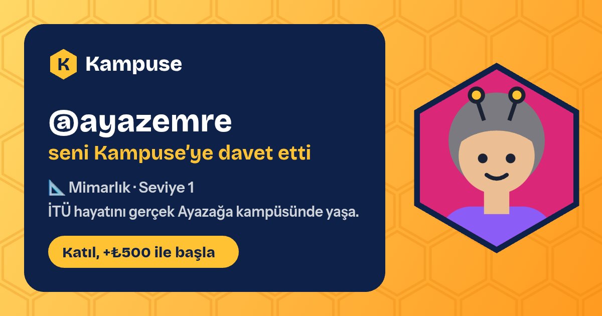 @ayazemre · Kampuse