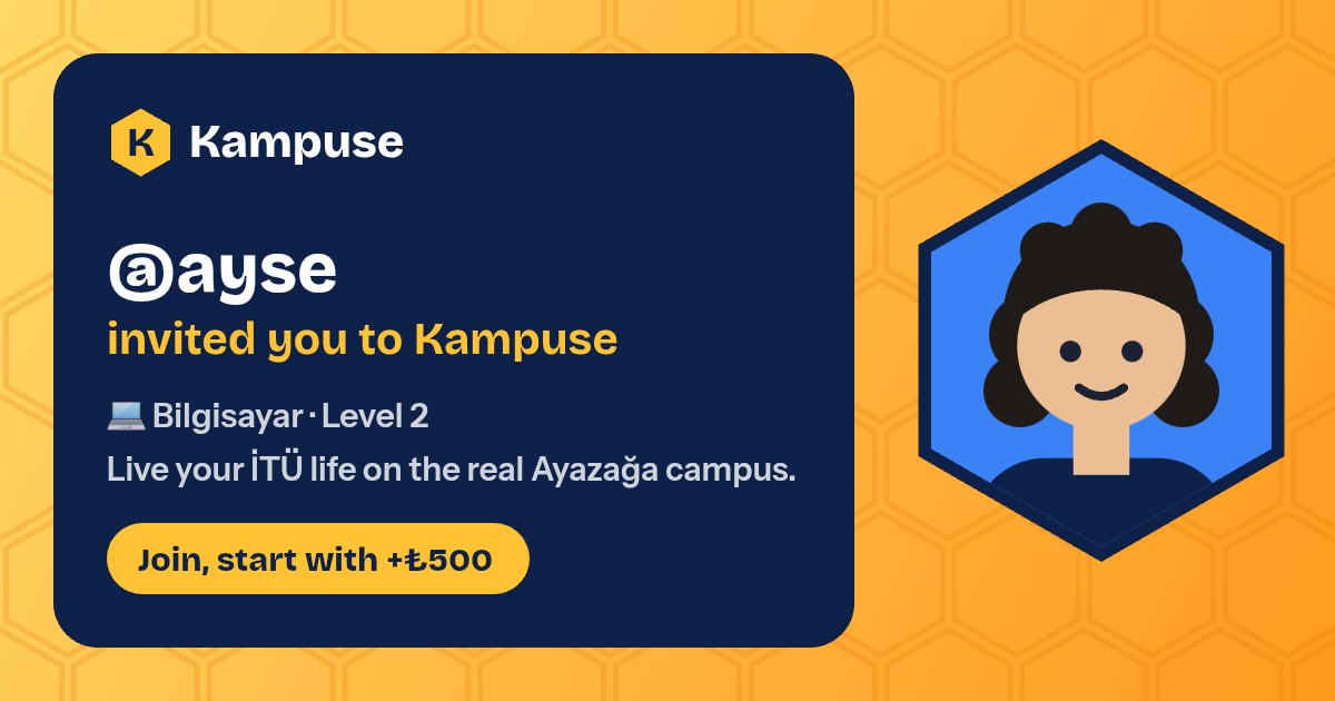 @ayse · Kampuse