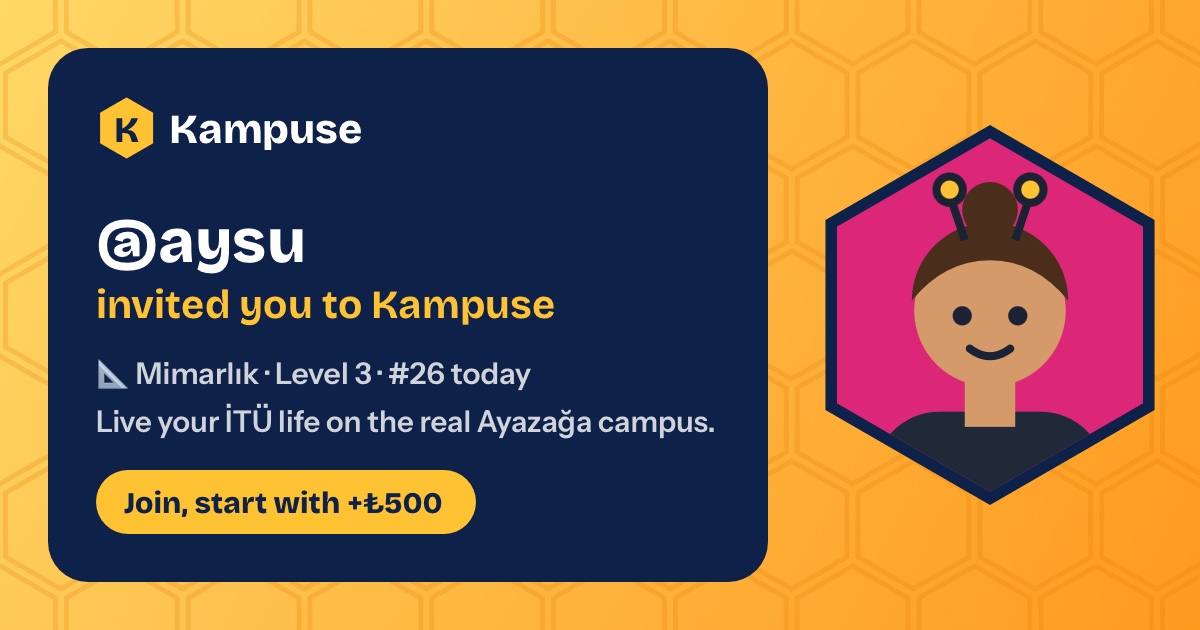 @aysu · Kampuse