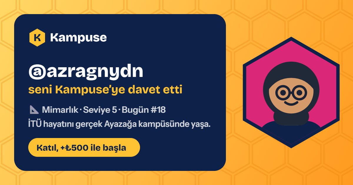 @azragnydn · Kampuse