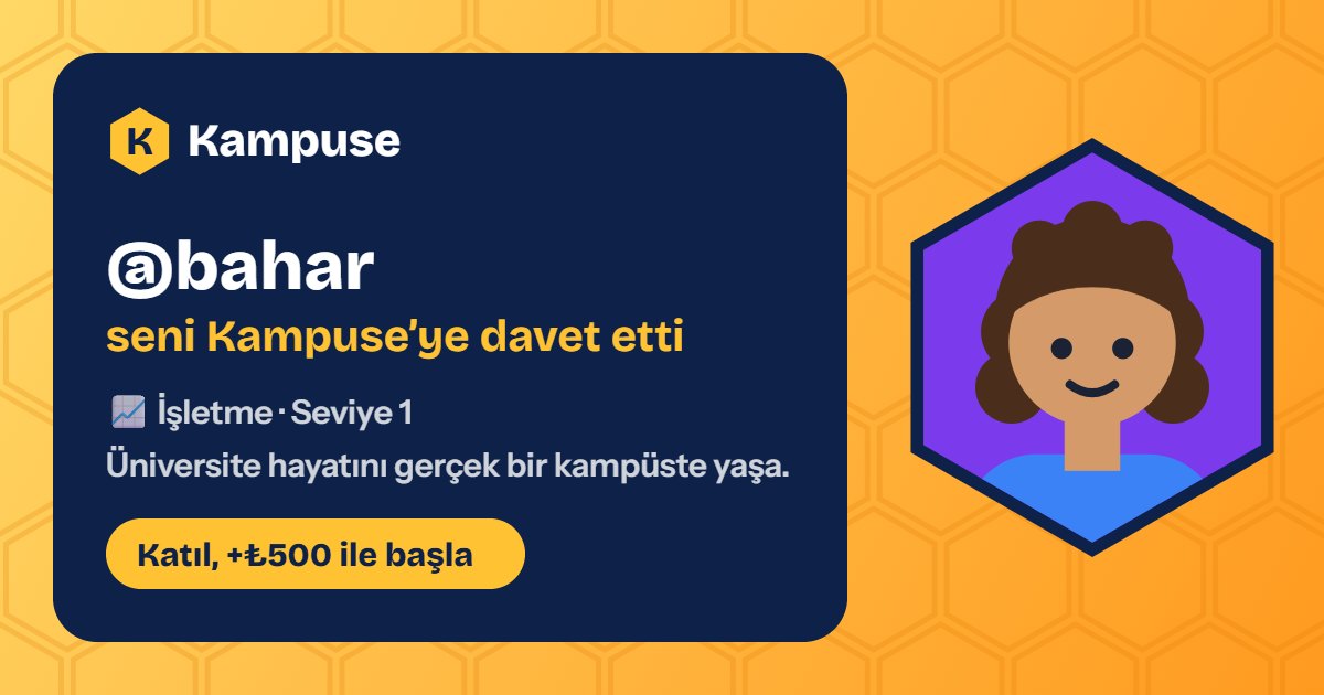 @bahar · Kampuse