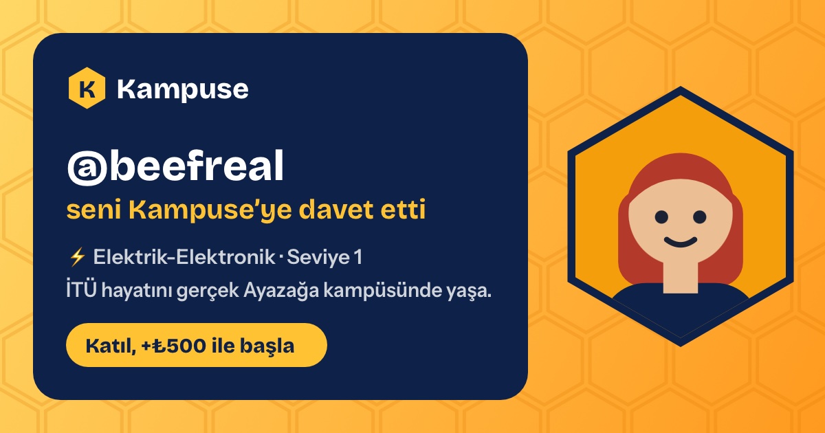 @beefreal · Kampuse