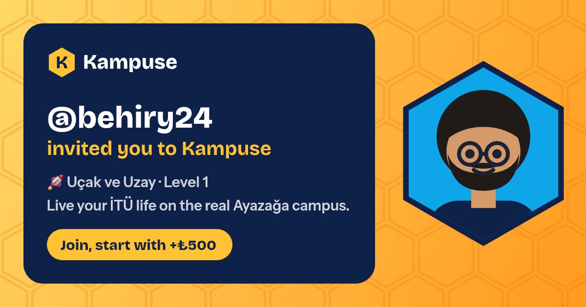 @behiry24 · Kampuse