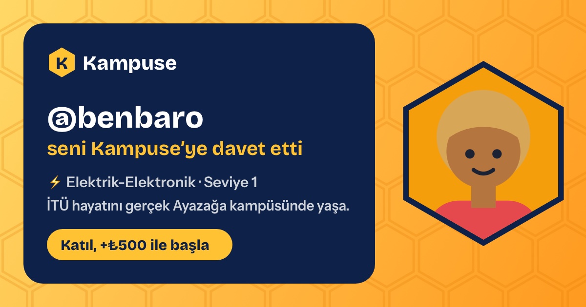 @benbaro · Kampuse