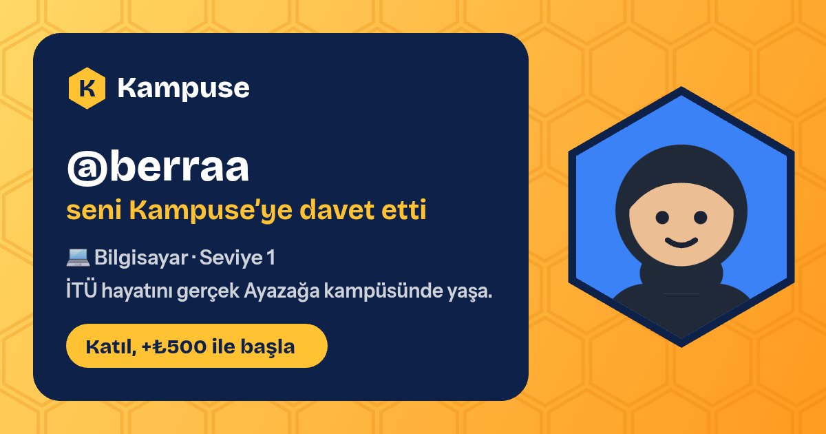 @berraa · Kampuse