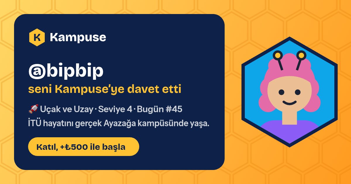 @bipbip · Kampuse