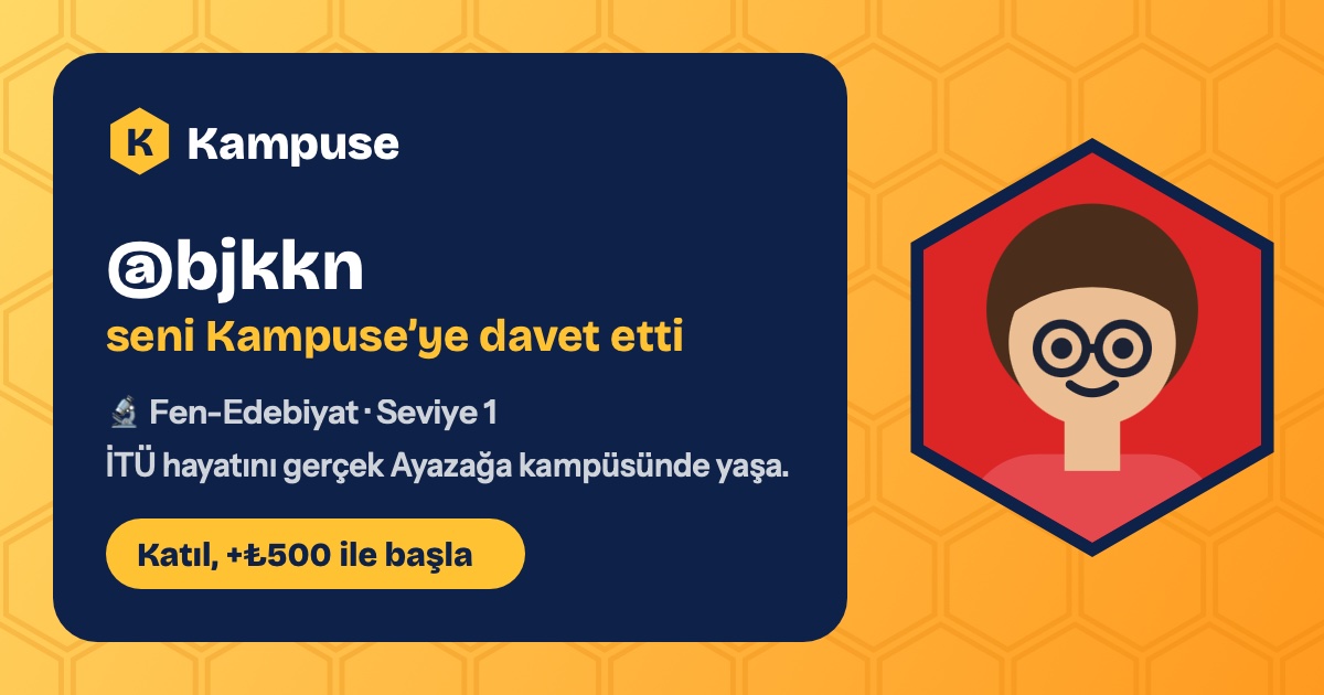 @bjkkn · Kampuse