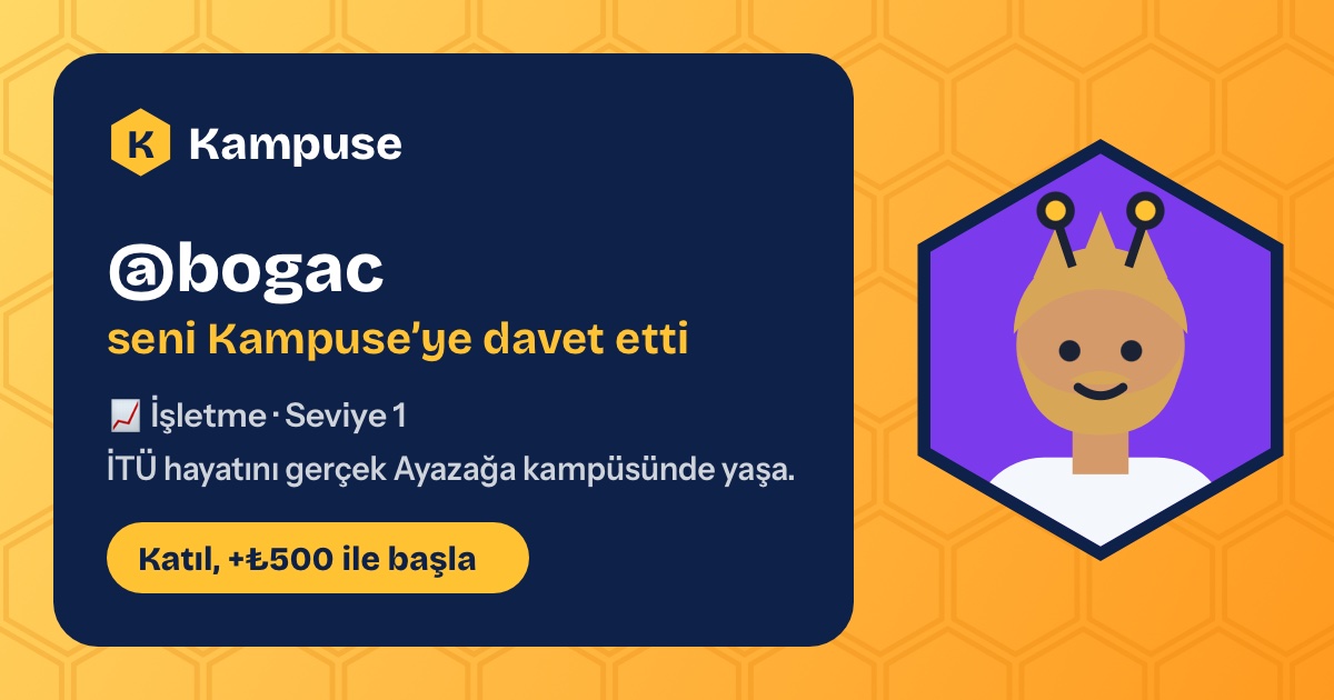 @bogac · Kampuse