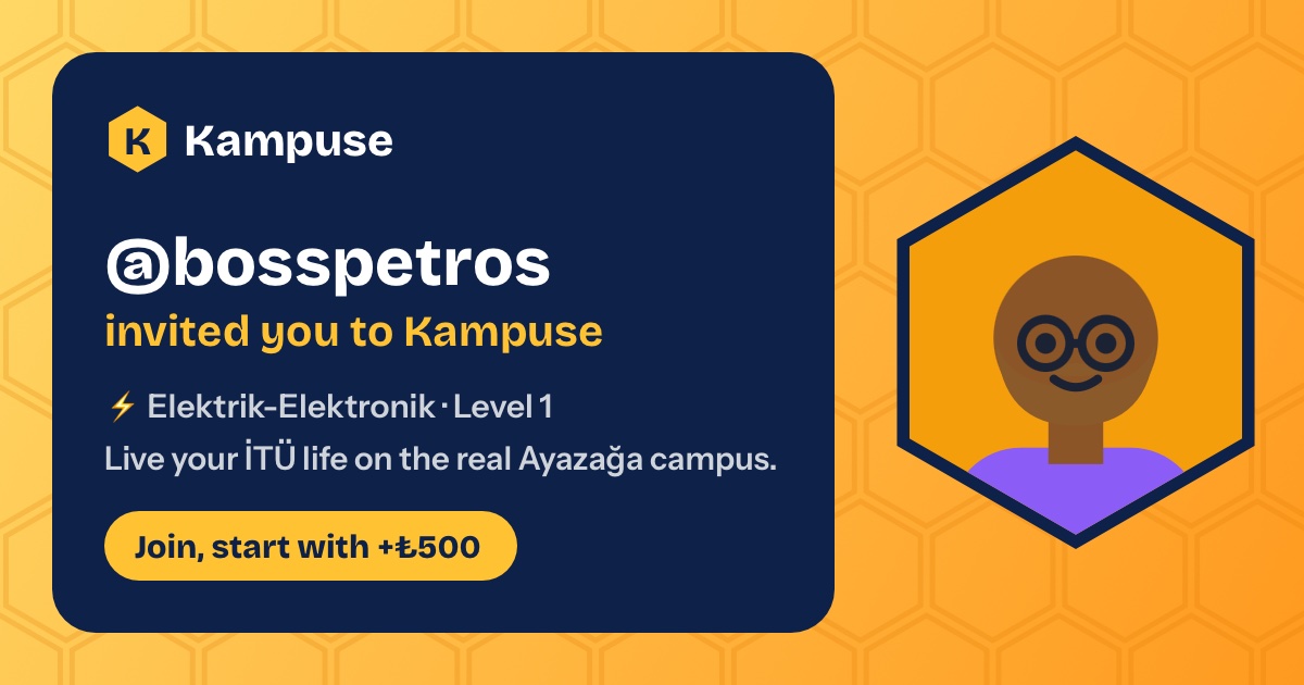@bosspetros · Kampuse