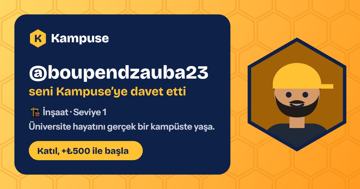 @boupendzauba23 · Kampuse