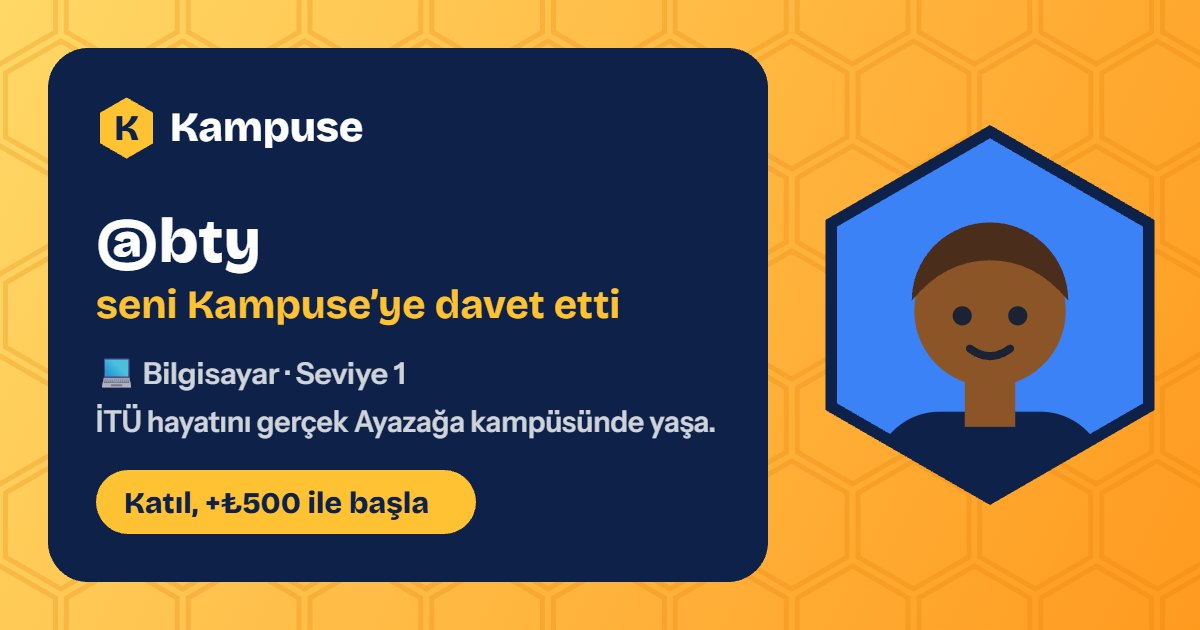 @bty · Kampuse