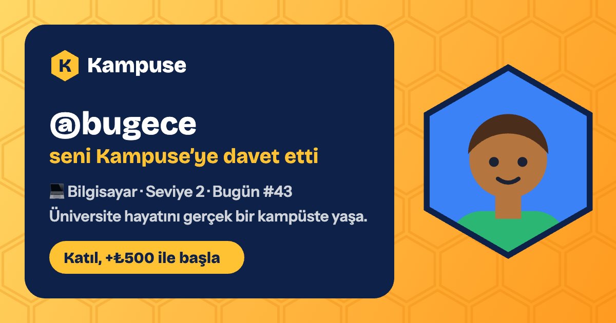 @bugece · Kampuse