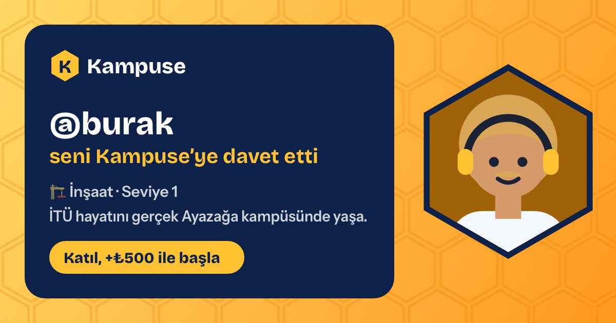 @burak · Kampuse