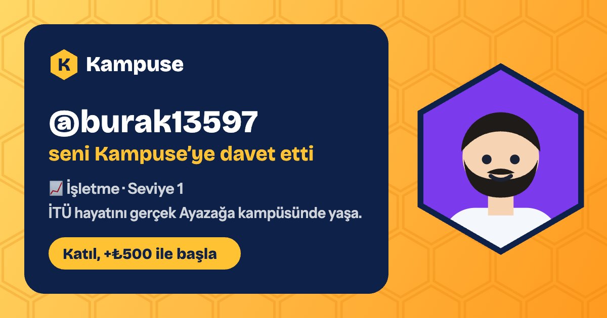 @burak13597 · Kampuse