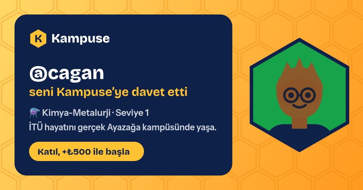 @cagan · Kampuse