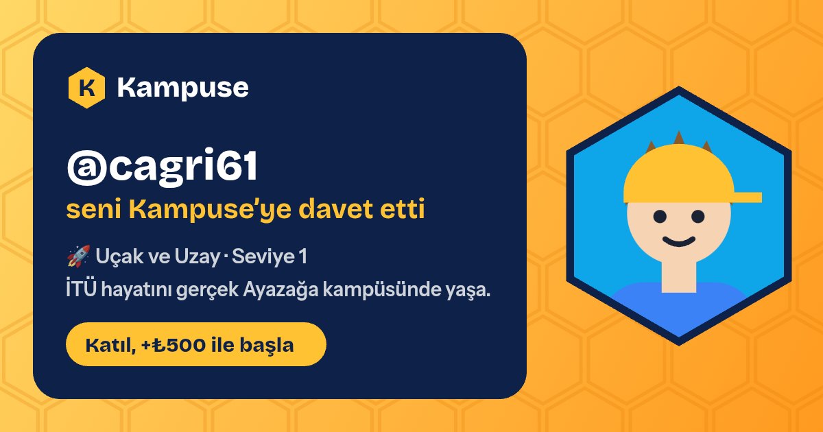 @cagri61 · Kampuse