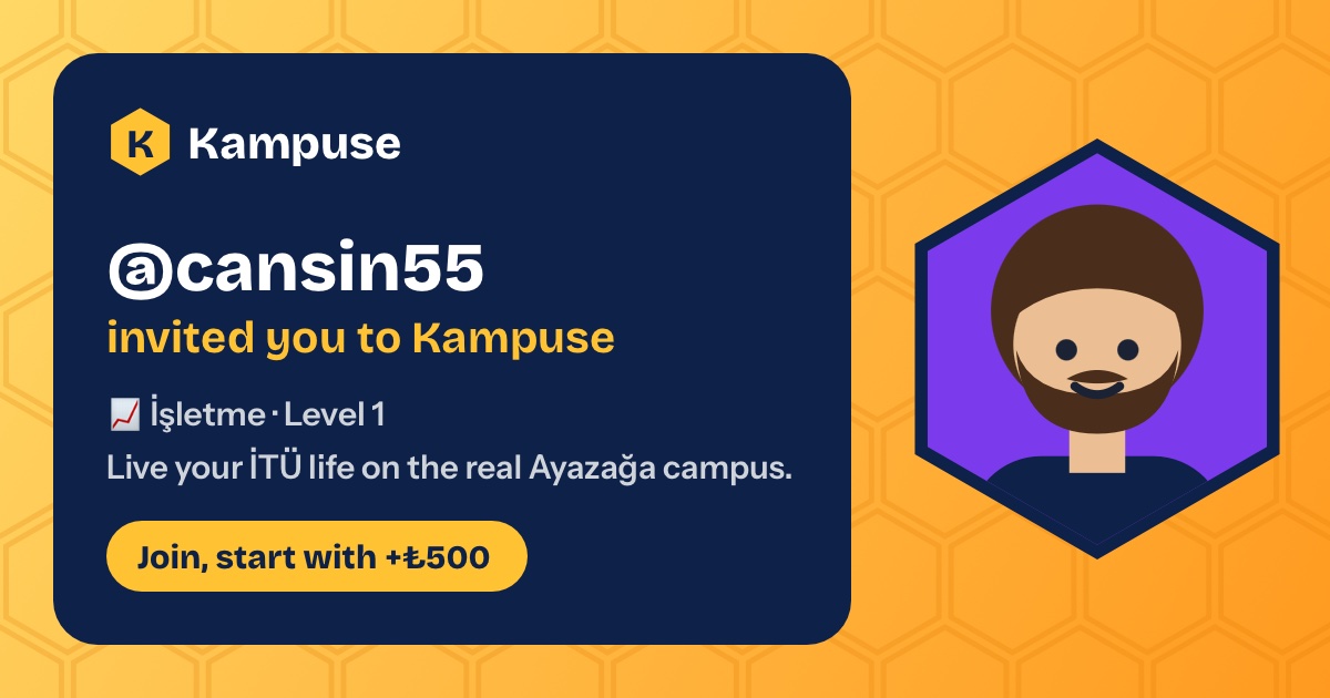@cansin55 · Kampuse