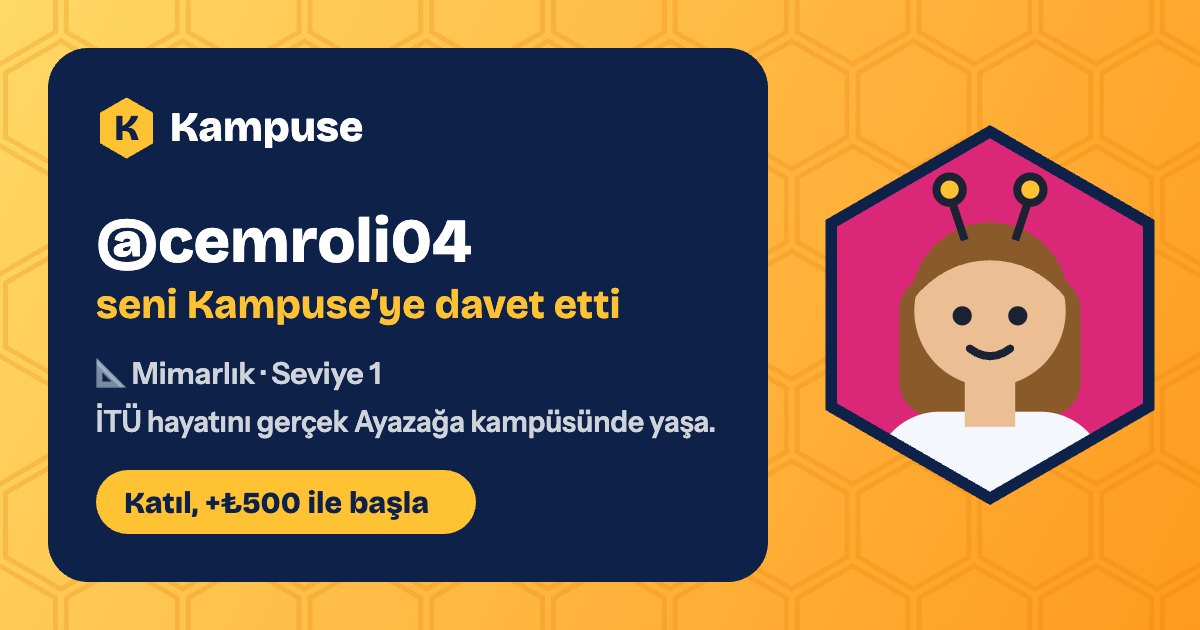 @cemroli04 · Kampuse
