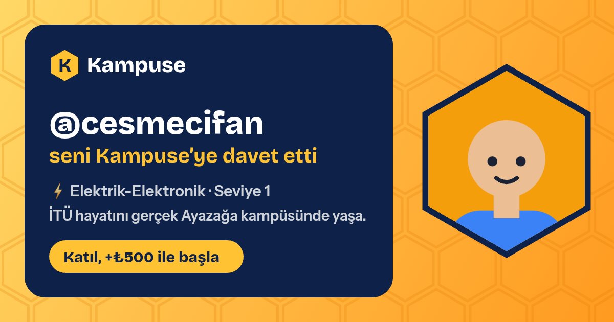 @cesmecifan · Kampuse
