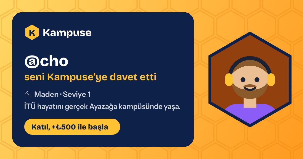 @cho · Kampuse