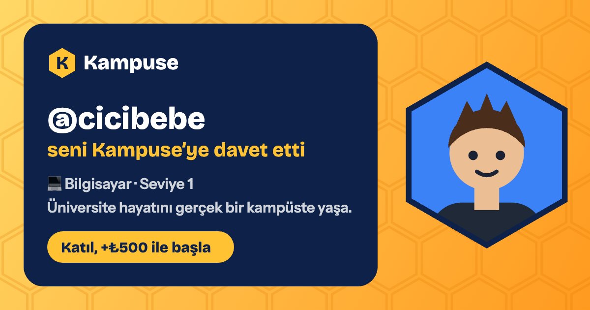 @cicibebe · Kampuse