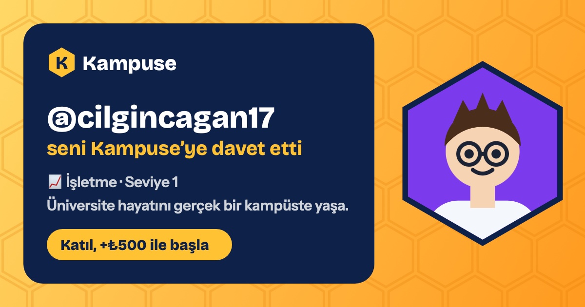 @cilgincagan17 · Kampuse