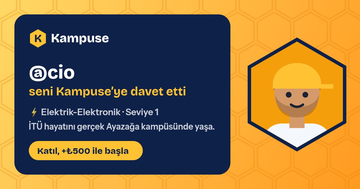 @cio · Kampuse